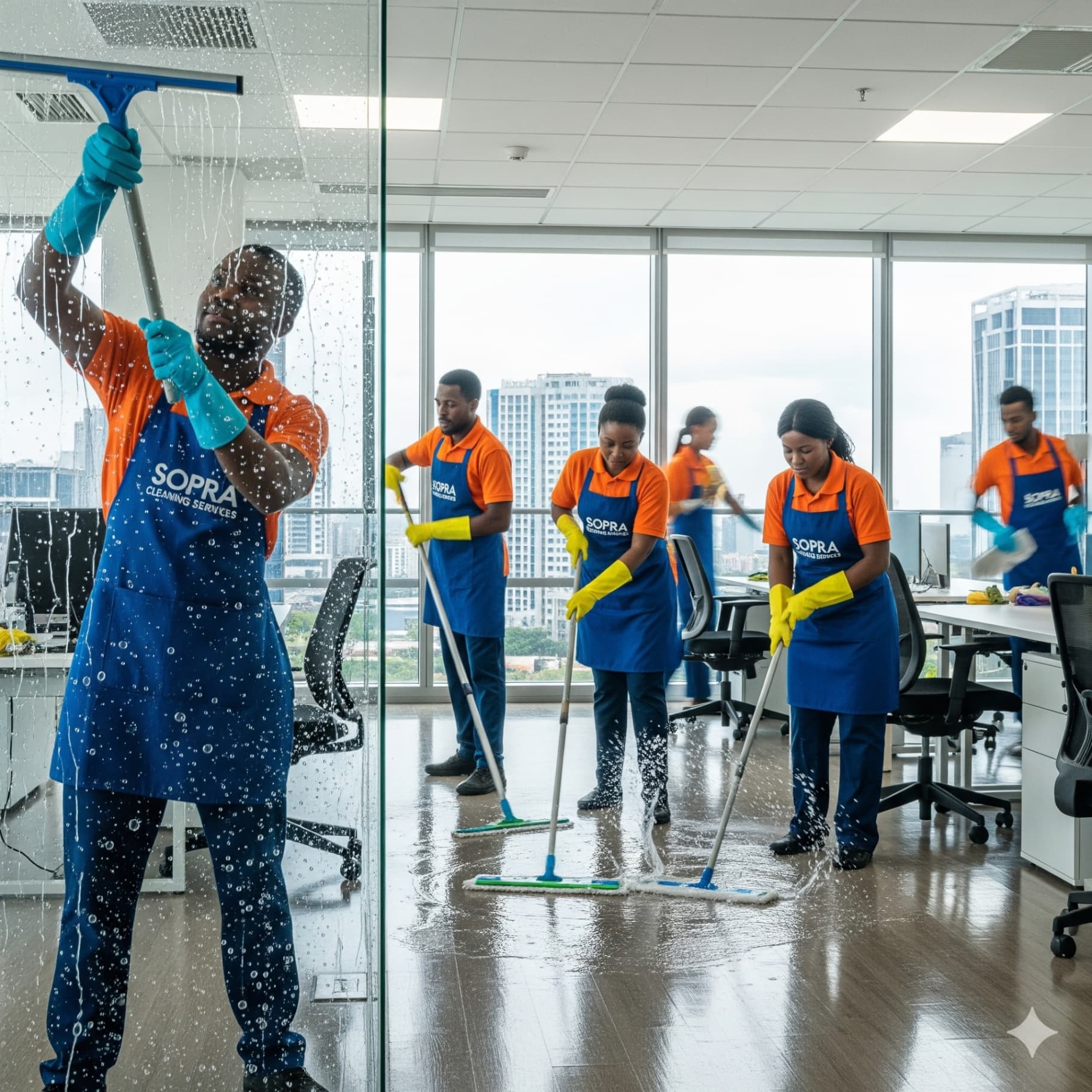 Contact SOPRA Cleaning Services